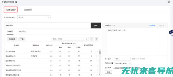 关键词搜索量查询