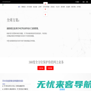 全球CDN-CN2专线-ddos防御-高防CDN-云防护