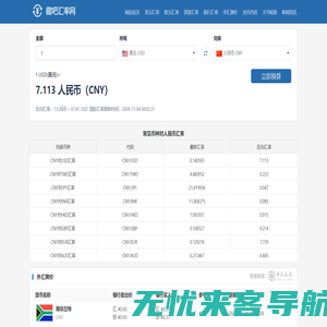 今日人民币汇率表_今日外汇牌价_藏吧汇率网