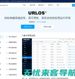 URLOS - 基于Docker容器的主机管理平台|Docker管理面板|服务器运维管理面板