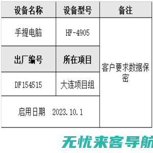 廊坊设备信息